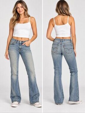 Vintage 2002 Levi’s 518 Superlow Bootcut Jeans – 100% Cotton